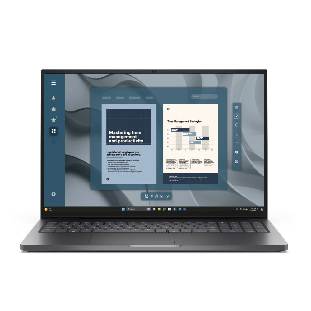 Лаптоп Dell Pro 16 PC16255, AMD Ryzen 5 PRO 230