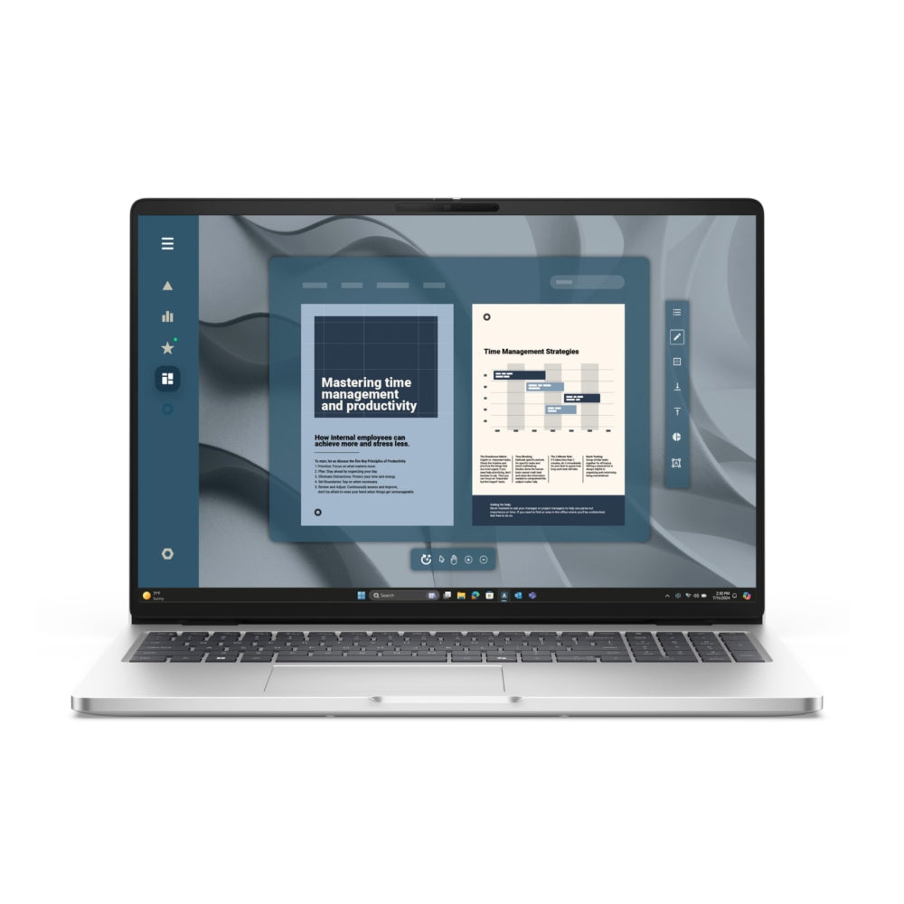Лаптоп Dell Pro 16 PC16255, AMD Ryzen AI 5 PRO 340