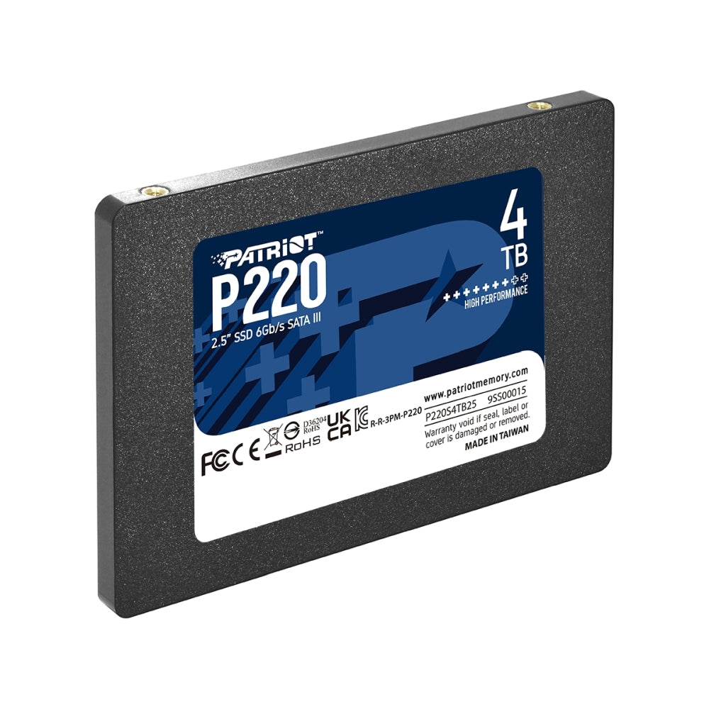 Твърд диск Patriot P220 4TB SATA3 2.5
