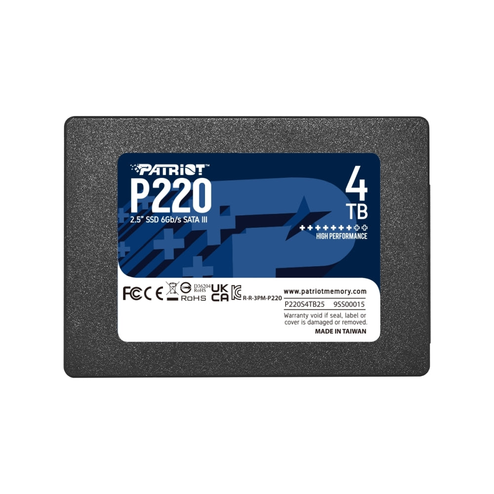 Твърд диск Patriot P220 4TB SATA3 2.5