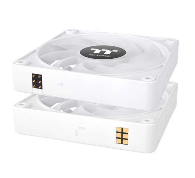 Вентилатор Thermaltake CT140 EX ARGB Sync PC Cooling Fan 3 Pack Magnetic Connect White