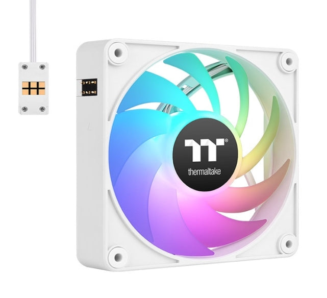 Вентилатор Thermaltake CT140 EX ARGB Sync PC Cooling Fan 3 Pack Magnetic Connect White