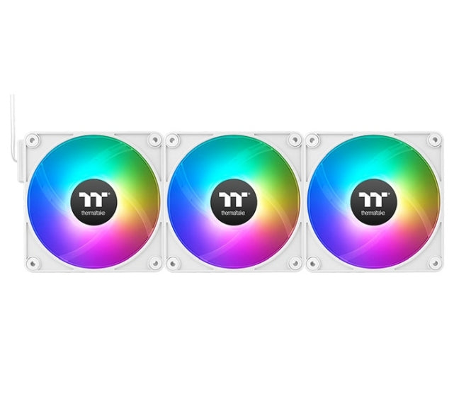 Вентилатор Thermaltake CT140 EX ARGB Sync PC Cooling Fan 3 Pack Magnetic Connect White