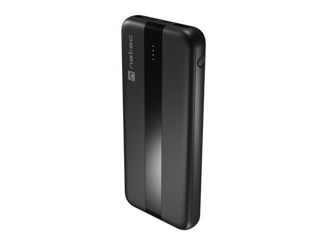 Зарядно устройство Natec Powerbank Trevi Slim Q V2 10000MAh 2X USB-A 18W + 1X USB-C 20W +