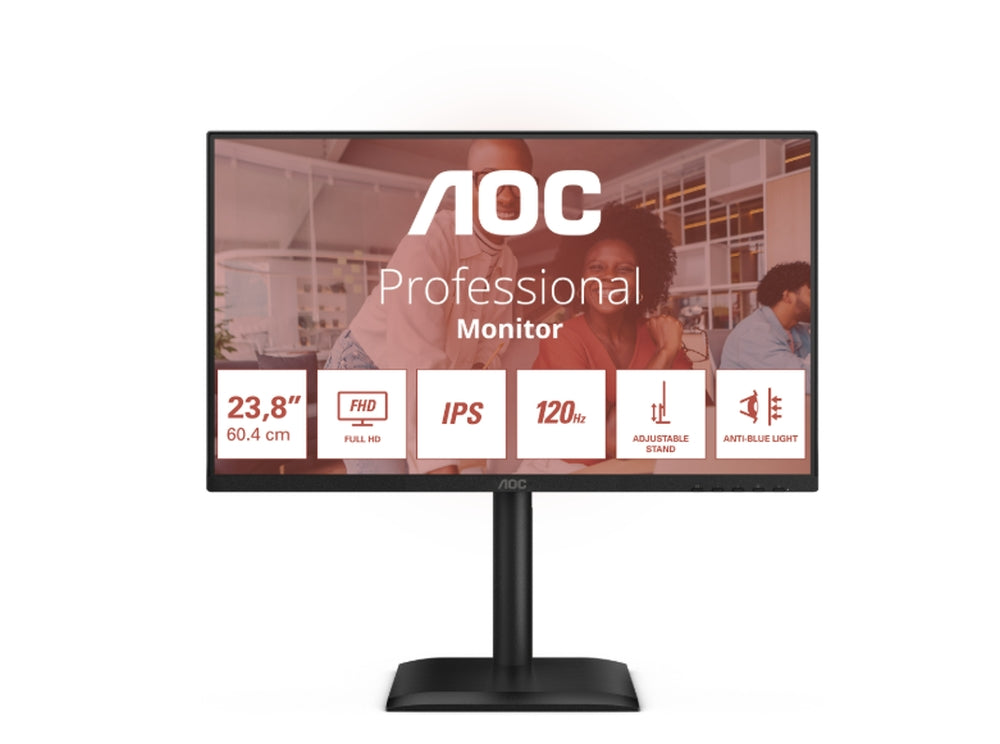 Монитор AOC 24E4U, 23.8" IPS WLED