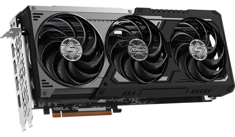 Видео карта Asrock RX 9070XT 16GB Steel Legend Dark