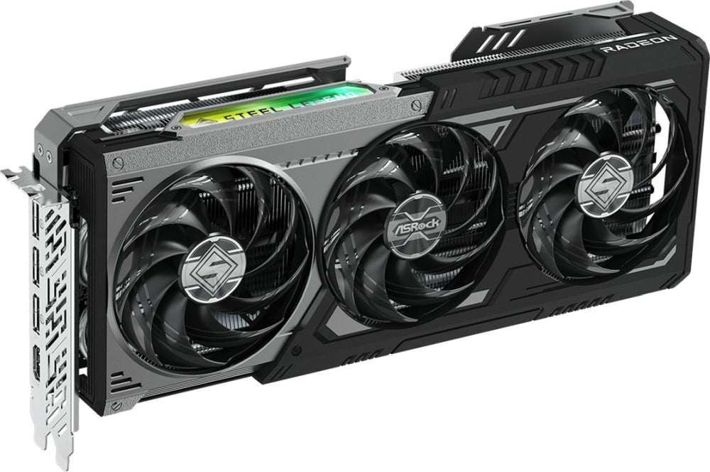 Видео карта Asrock RX 9070XT 16GB Steel Legend Dark