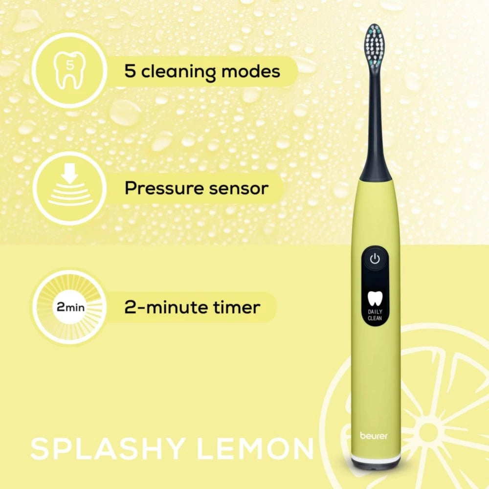 Електрическа четка за зъби Beurer SC 50 splashy lemon Electric Sonic Toothbrush