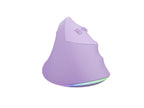 Мишка Natec Vertical Mouse Crake 2 Pro 12800DPI Optical Pure Lavander
