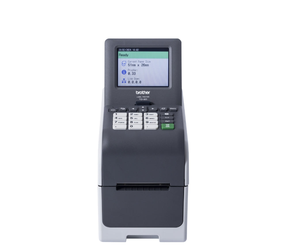 Етикетен принтер Brother TD-2320DSA203 2" Network Label printer