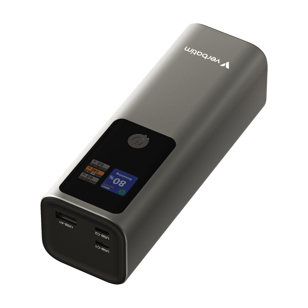 Външна батерия Verbatim Charge 'n' Go Power Bank 27000mAh 183W Grey