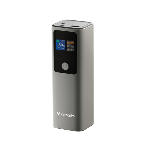 Външна батерия Verbatim Charge 'n' Go Power Bank 27000mAh 183W Grey
