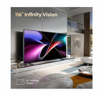 Телевизор Hisense, 116'' UXQ,RGB Mini-LED