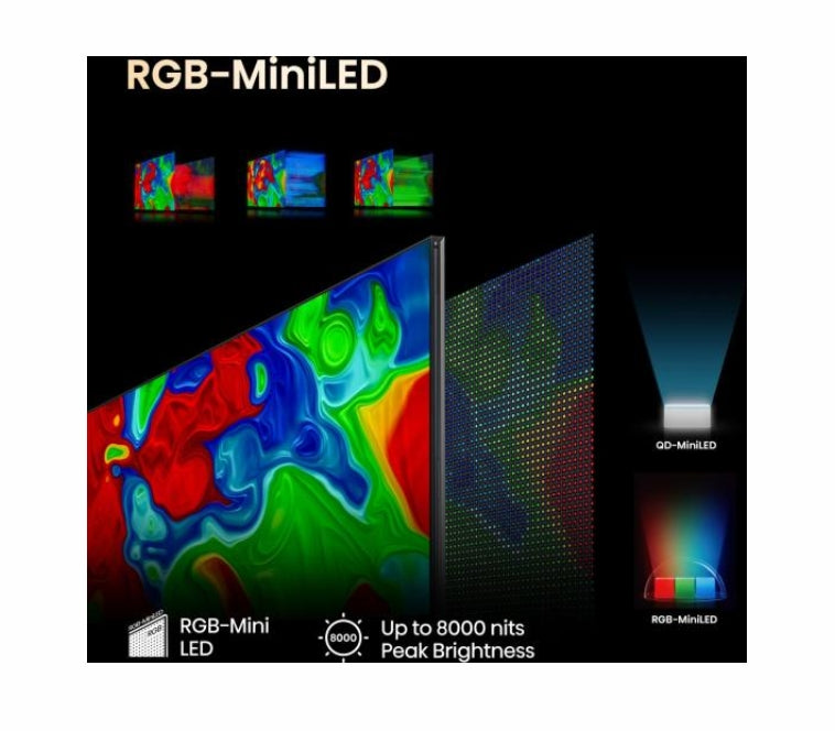 Телевизор Hisense, 116'' UXQ,RGB Mini-LED