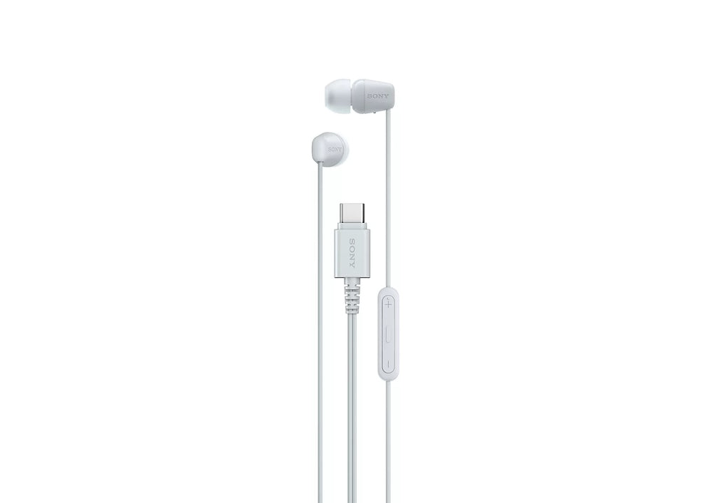 Слушалки Sony Headset IER-EX15C USB-C, White
