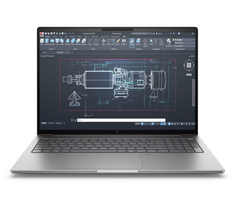 Лаптоп HP ZBook 8 G1i AI 16" Pike Silver