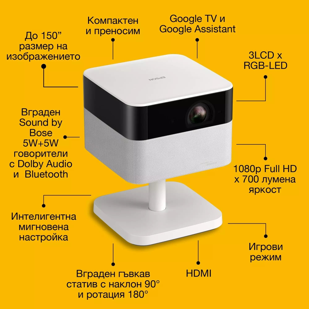 Мултимедиен проектор Epson EF-71