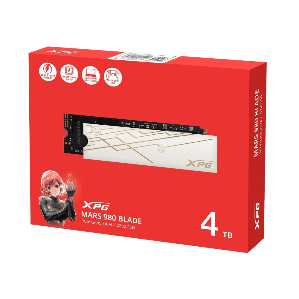 Твърд диск ADATA MARS 980 Blade 4TB Gen 5