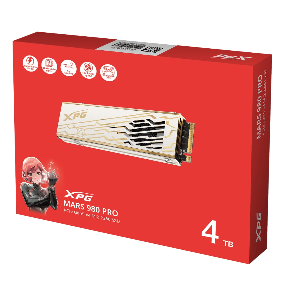 Твърд диск ADATA MARS 980 Pro 4TB Gen 5