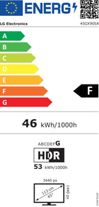 Монитор LG 45GX90SA-B, 44.5"