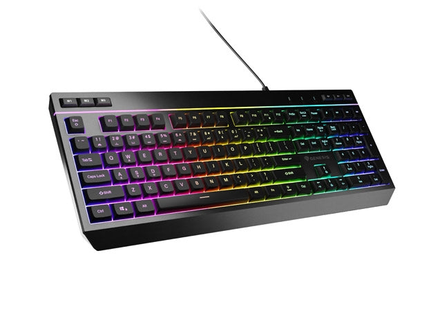 Клавиатура Genesis Gaming Keyboard Rhod 530 Rgb Backlight Us Layout Programmable