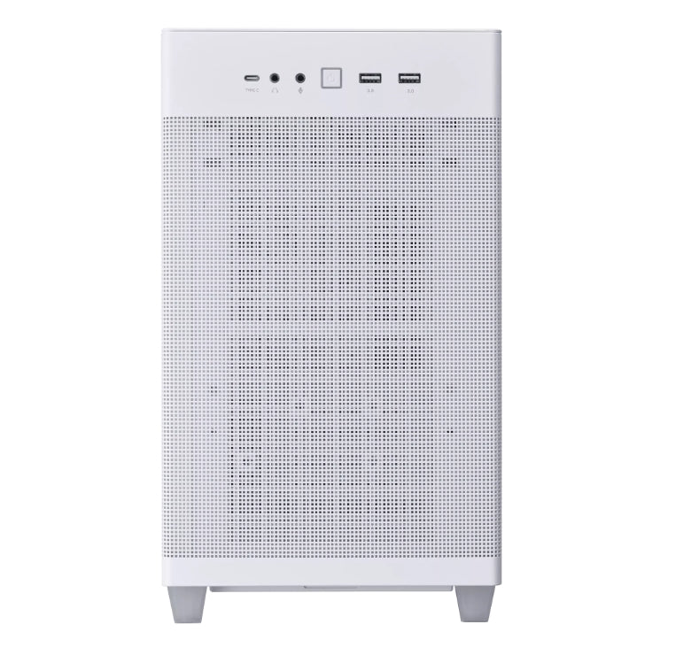 Кутия за компютър Asus Prime AP201 TG White