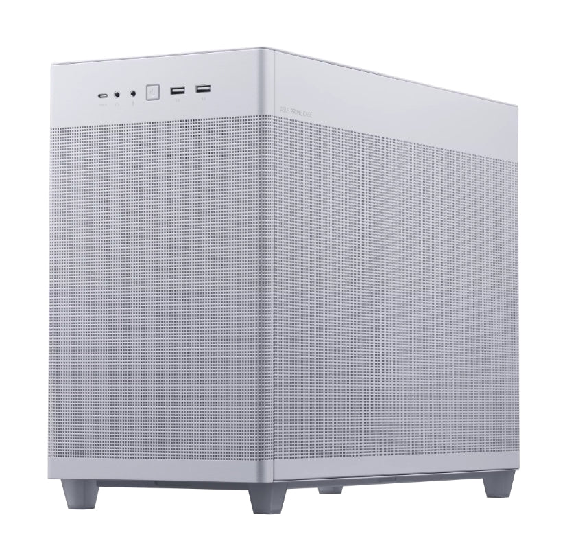 Кутия за компютър Asus Prime AP201 TG White