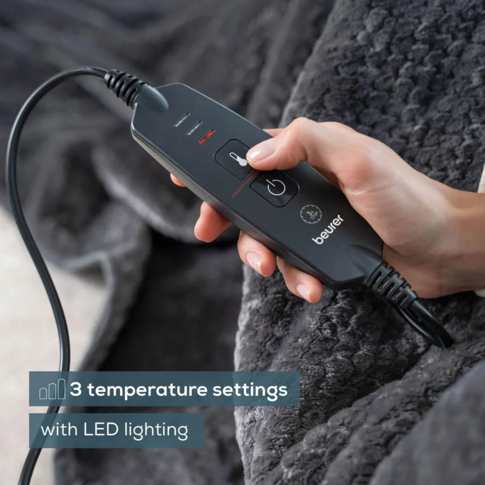 Термоподложка Beurer HD 65 Dark Grey Heated Overblanket