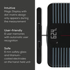 Везна Beurer BF 990 WIFI/Bluetooth 8-electrode diagnostic bathroom scale with extendable