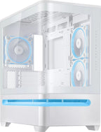 Кутия за компютър Asus Prime AP202 TG White