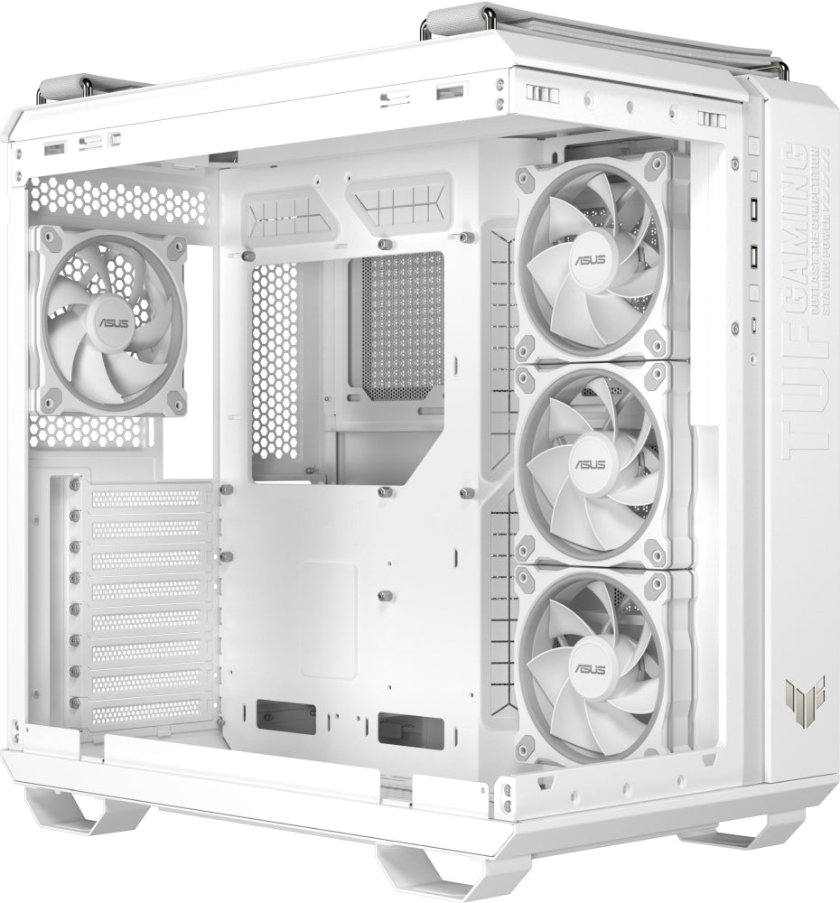Кутия за компютър Asus TUF Gaming GT502 Horizon TG White