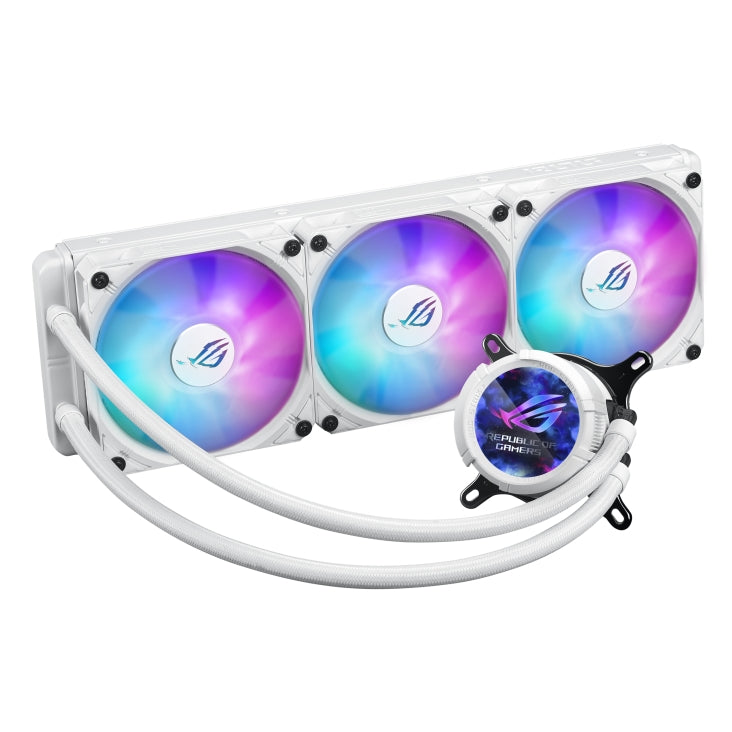 Охлаждаща система Asus ROG Strix LC III 360 ARGB LCD White