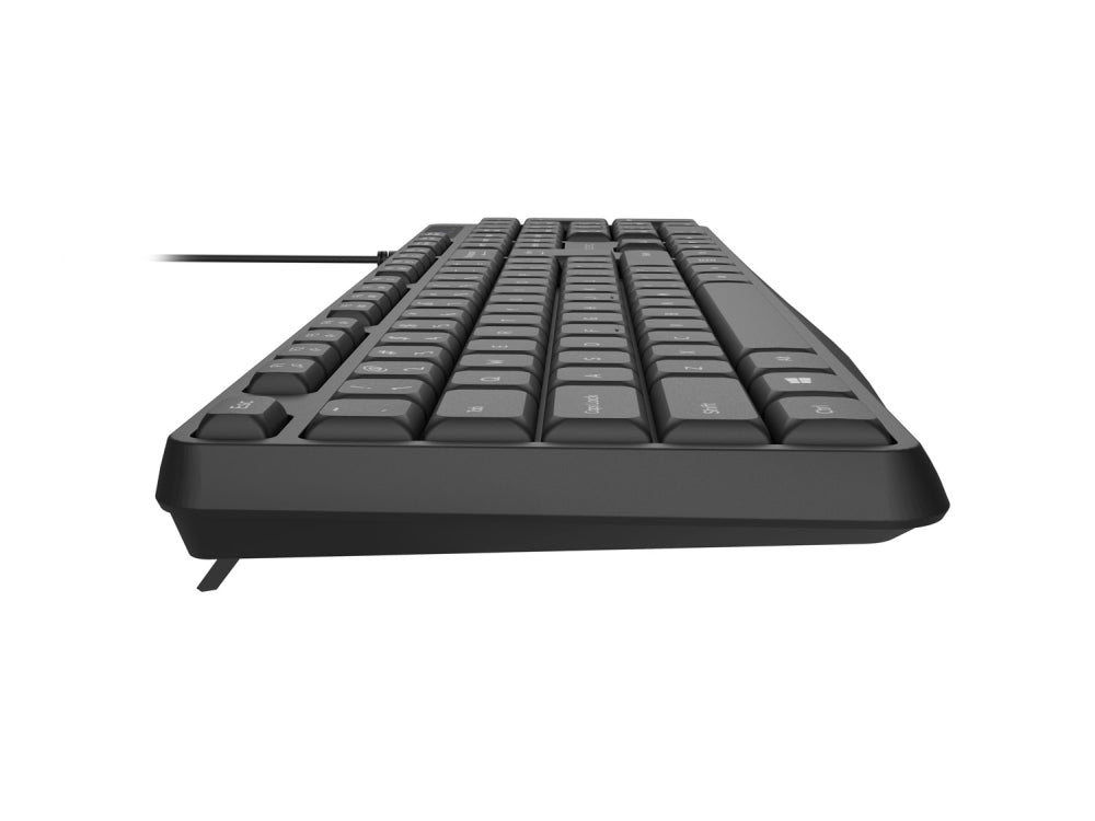 Клавиатура Natec Keyboard Nautilus SLIM US Layout Black