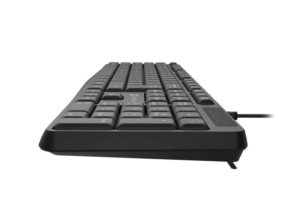 Клавиатура Natec Keyboard Nautilus SLIM US Layout Black