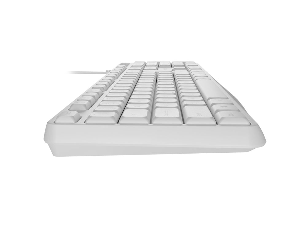 Клавиатура Natec Keyboard Nautilus US Layout White