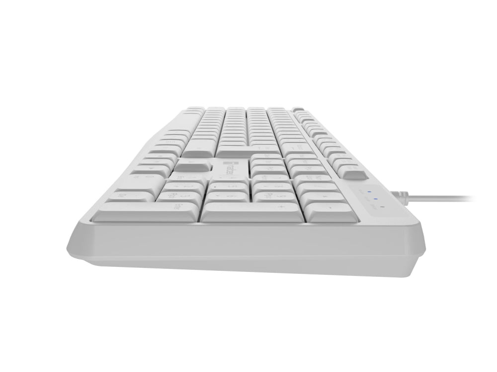 Клавиатура Natec Keyboard Nautilus US Layout White