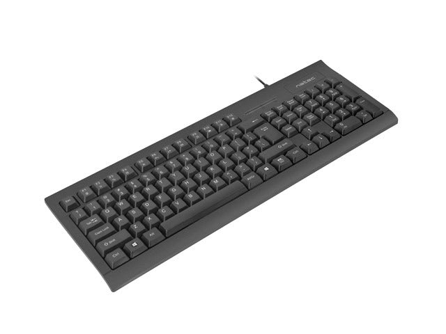 Клавиатура Natec Keyboard Moray US Layout With Id Card Reader Black