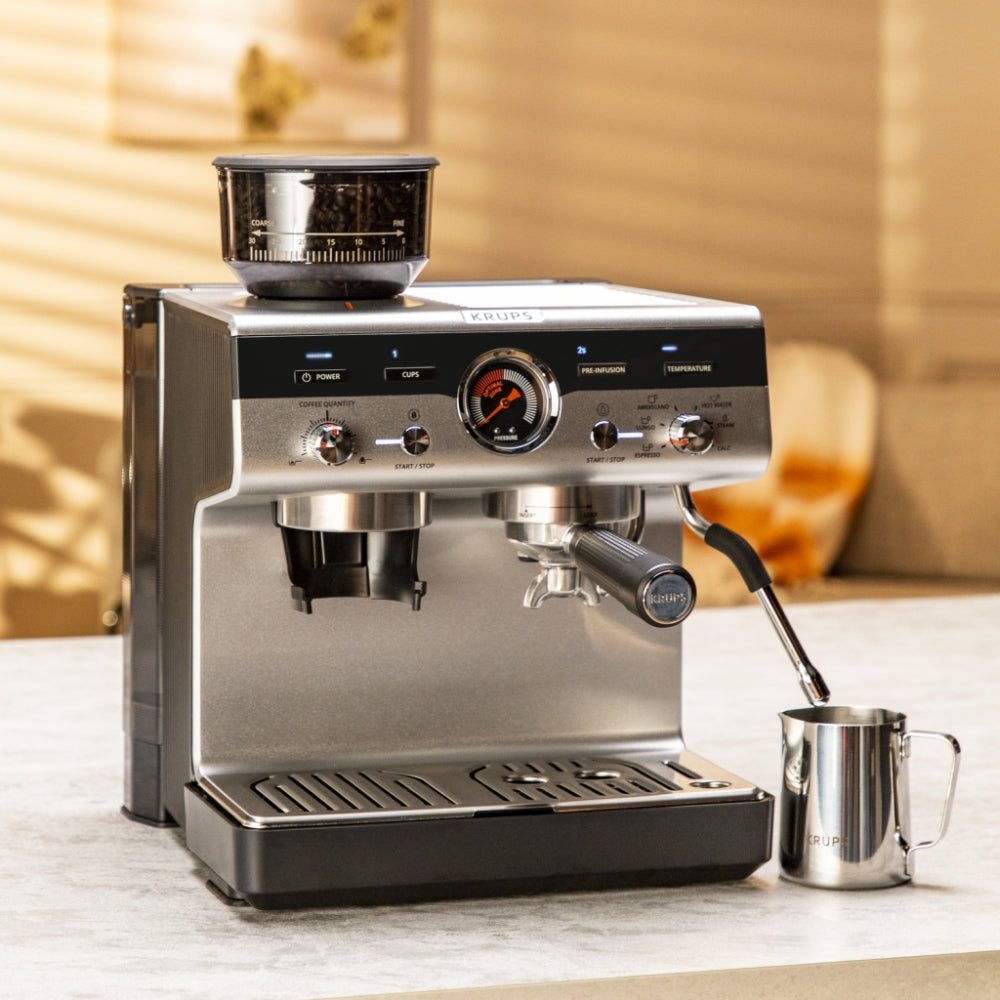 Кафемашина Krups XP801T10 Esp Pump+Grinder Precision