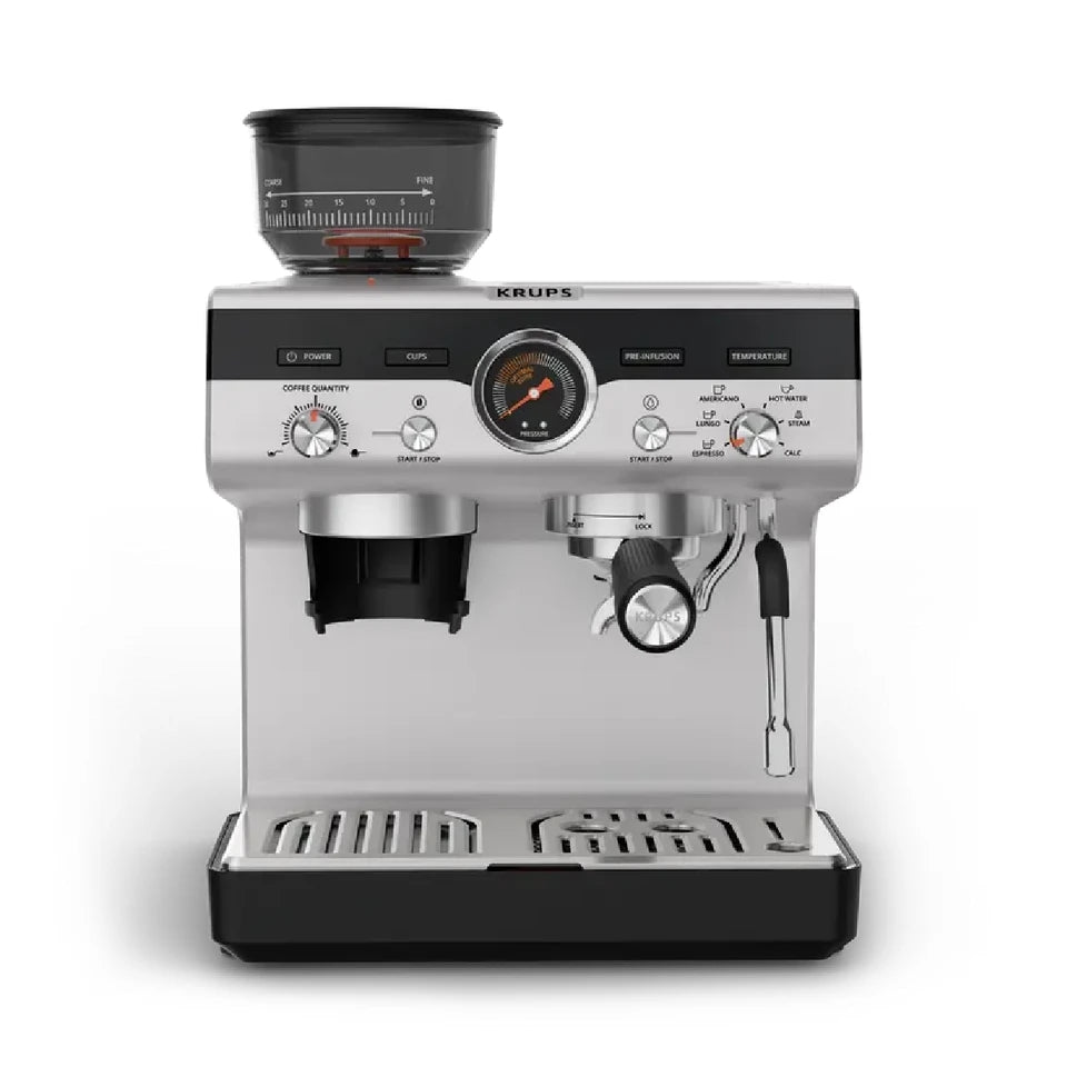 Кафемашина Krups XP801T10 Esp Pump+Grinder Precision