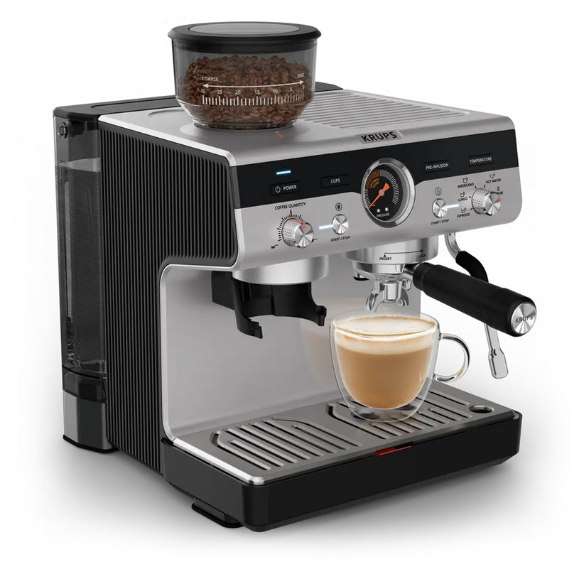 Кафемашина Krups XP804T10 Esp Pump+Grinder Precision Plus