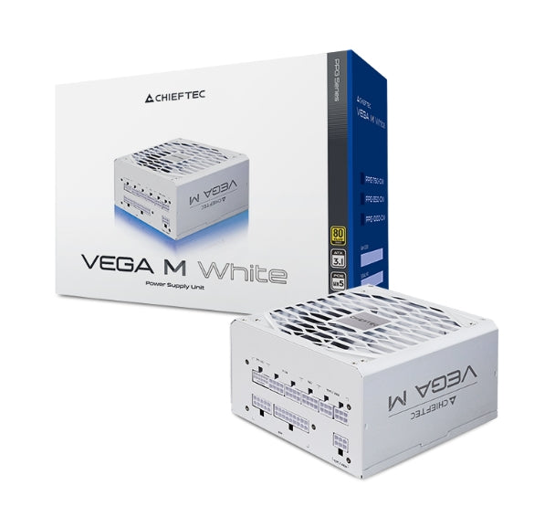 Захранване Chieftec Vega 850W ATX 3.1 White