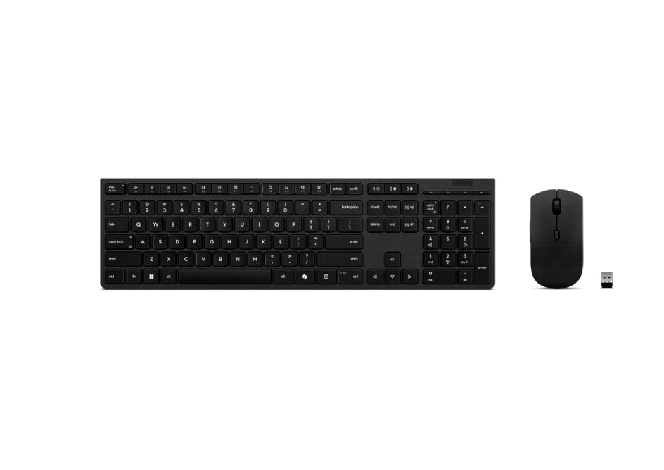 Комплект Lenovo Professional Wireless Rechargeable Combo Keyboard and Mouse-Bulgarian