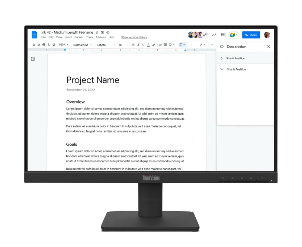 Монитор Lenovo ThinkVision S22-4e 21.5" IPS