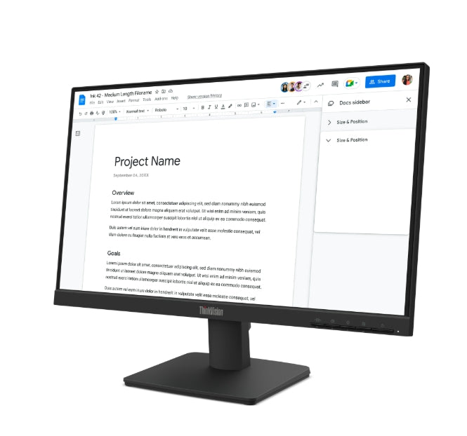 Монитор Lenovo ThinkVision S22-4e 21.5" IPS