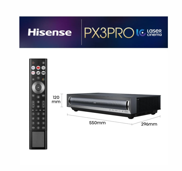 Мултимедиен проектор Hisense projector PX3-PRO Home Cinema