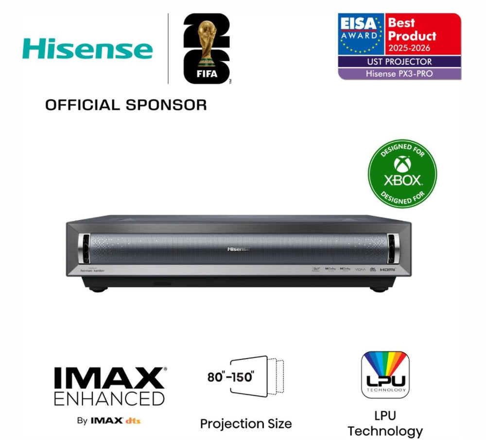 Мултимедиен проектор Hisense projector PX3-PRO Home Cinema