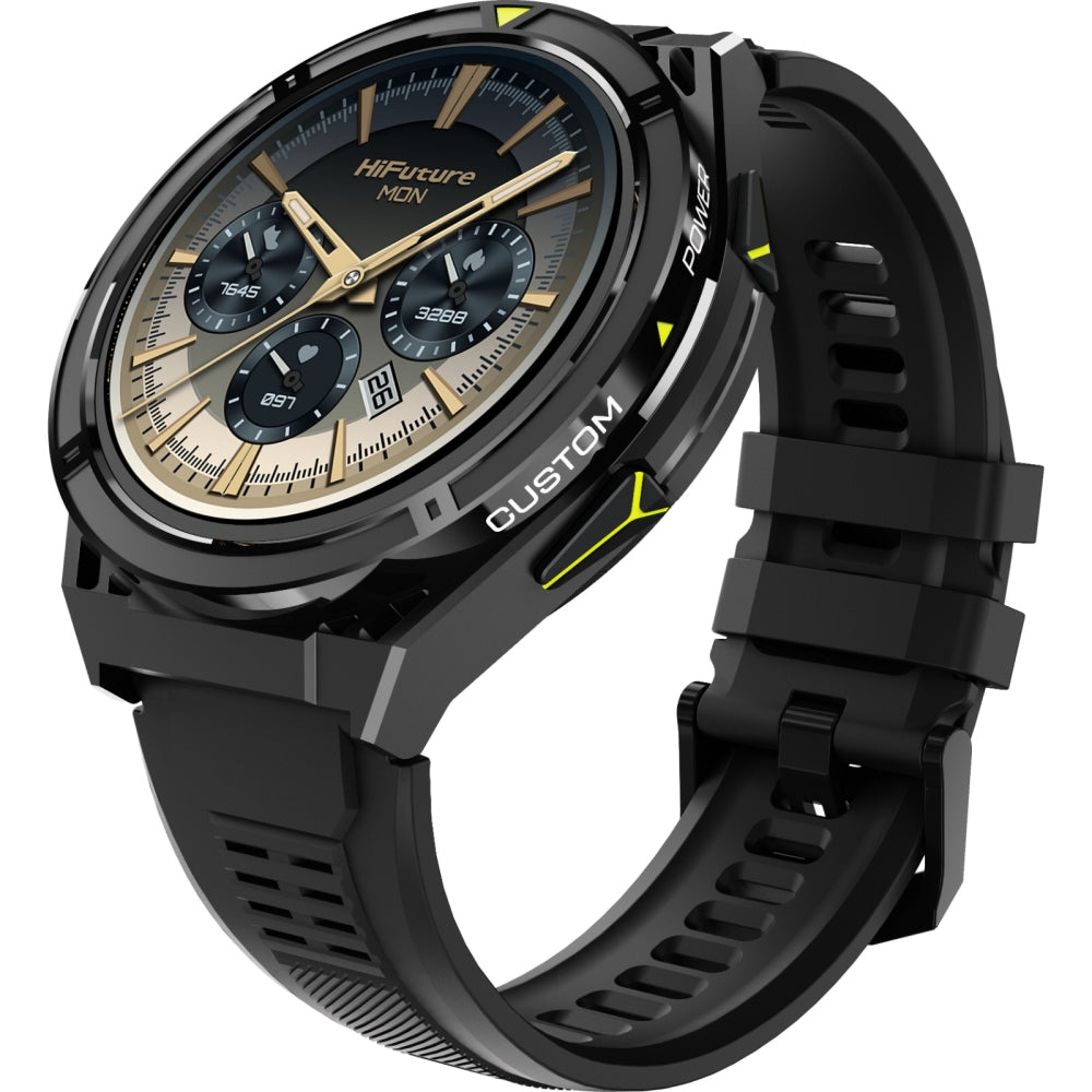 Часовник HiFuture Active Black Yellow