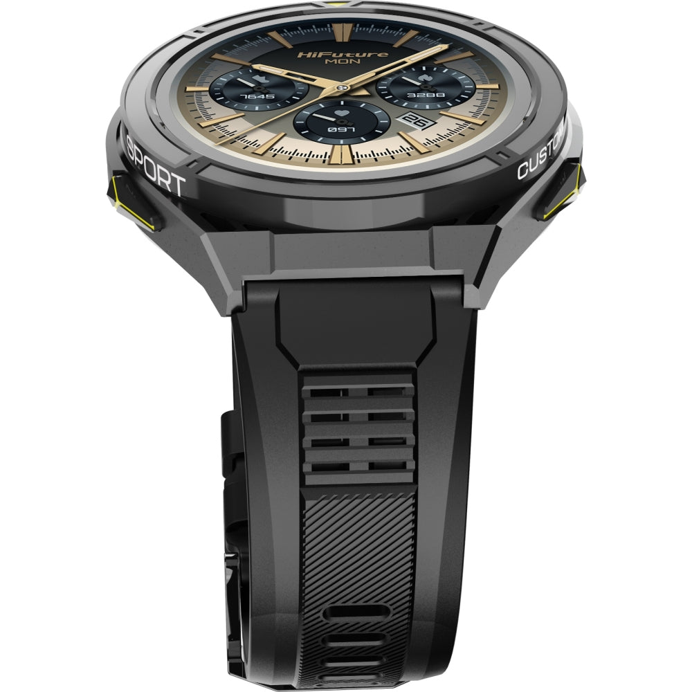 Часовник HiFuture Active Black Yellow
