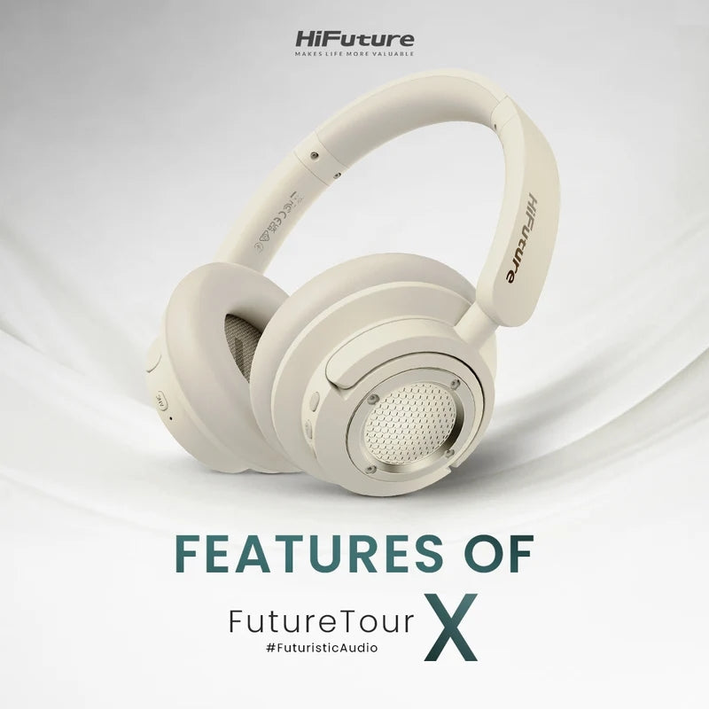 Слушалки HiFuture FutureTour X Champagne Gold