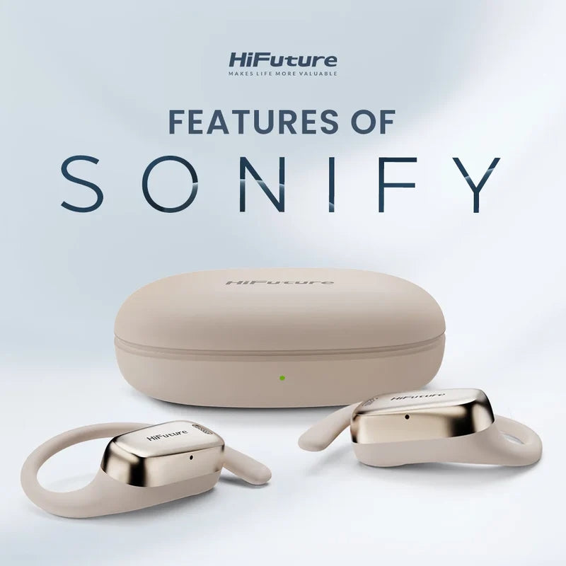Слушалки HiFuture Sonify Champagne Gold